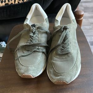 Banana Republic faux suede sneakers